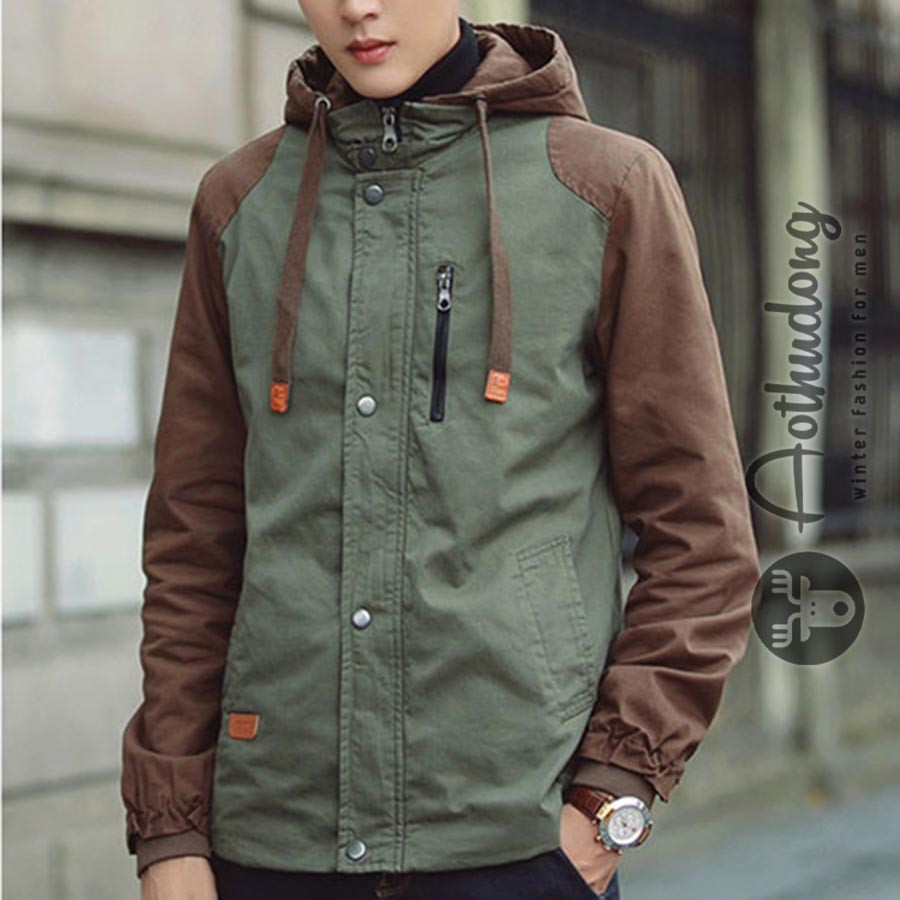 Áo khoác kaki nam Hàn Quốc ATD-058 - Shop áo thu đông