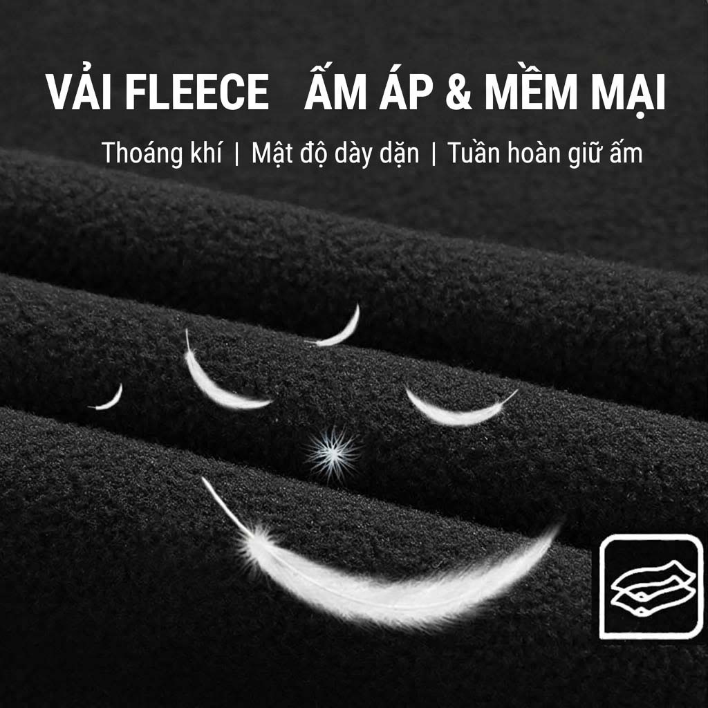 Áo hoodies dạ nỉ lót lông cao cấp - Ảnh 6
